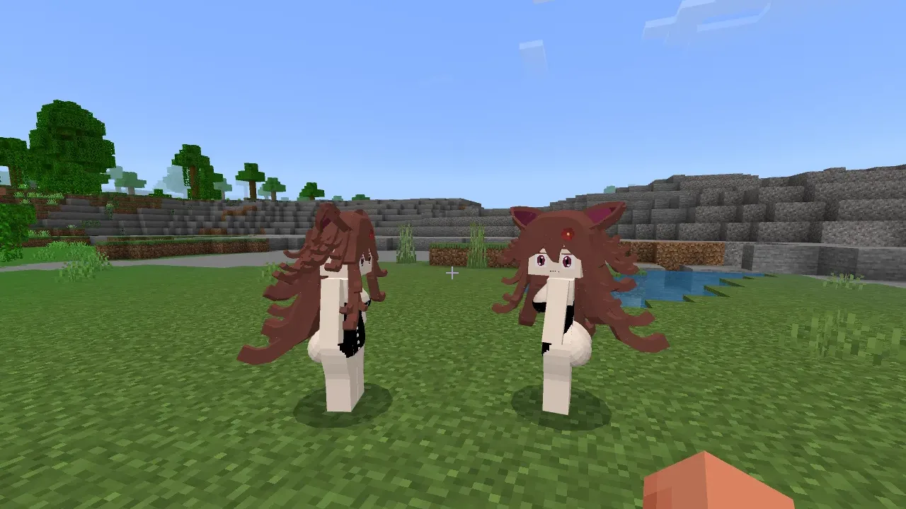 2 mod Luna Girls para Luna Girl para Minecraft Bedrock