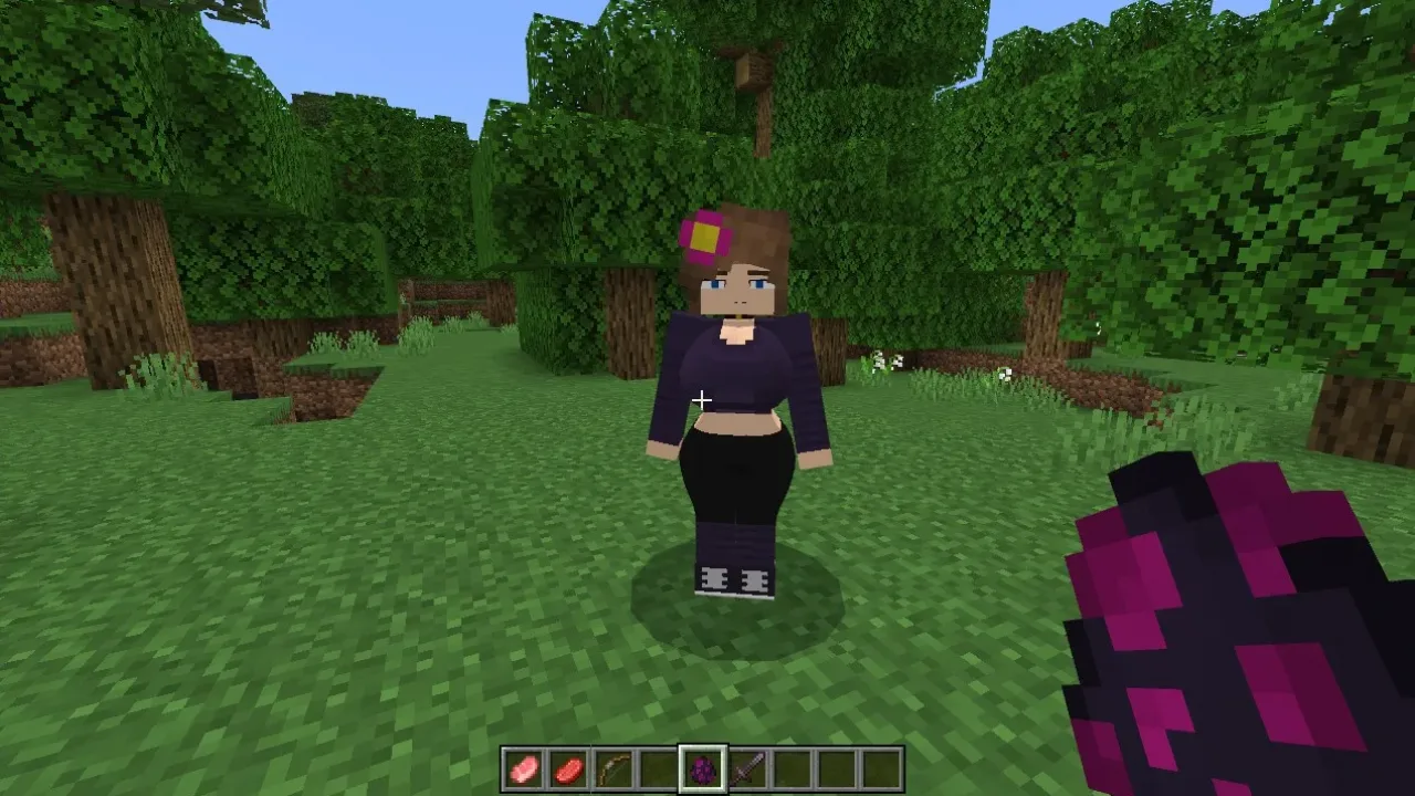 Jenny Front em Jenny Fashion para Minecraft Bedrock