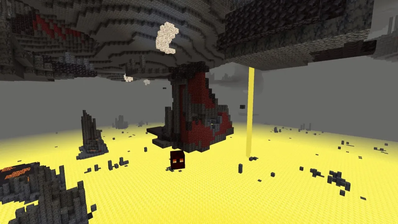 nether world shader seus para minecraft bedrock