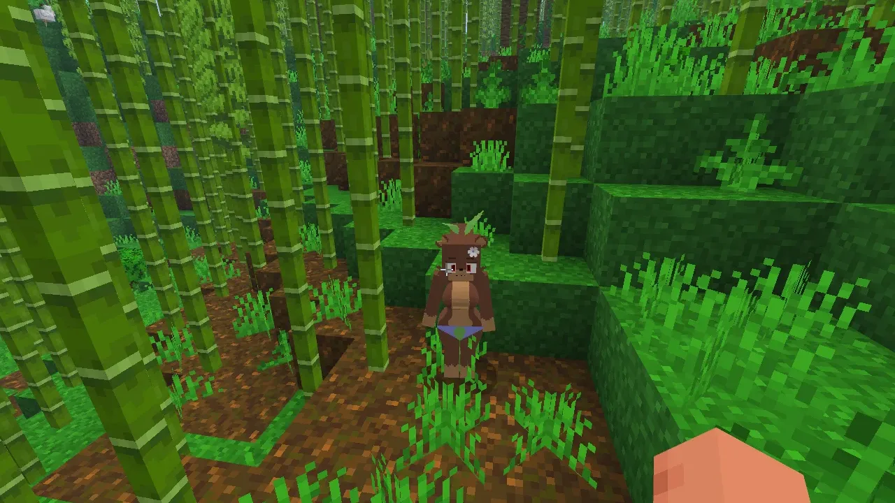 Bia em bambu Mod Bia para minecraft bedrock