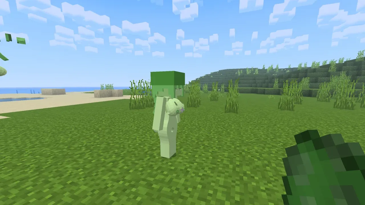 slime and jenny mod girl slime minecraft bedrock