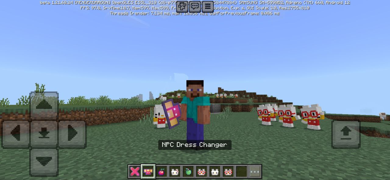 Changer do Kitty Mod para Minecraft PE