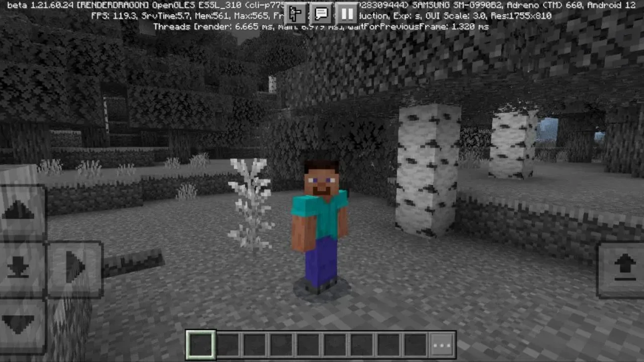 Cores de texturas para Minecraft 1.22