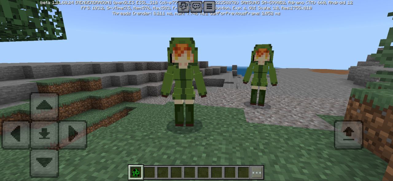 Creeper Do pacote de textura Hentai para Minecraft PE