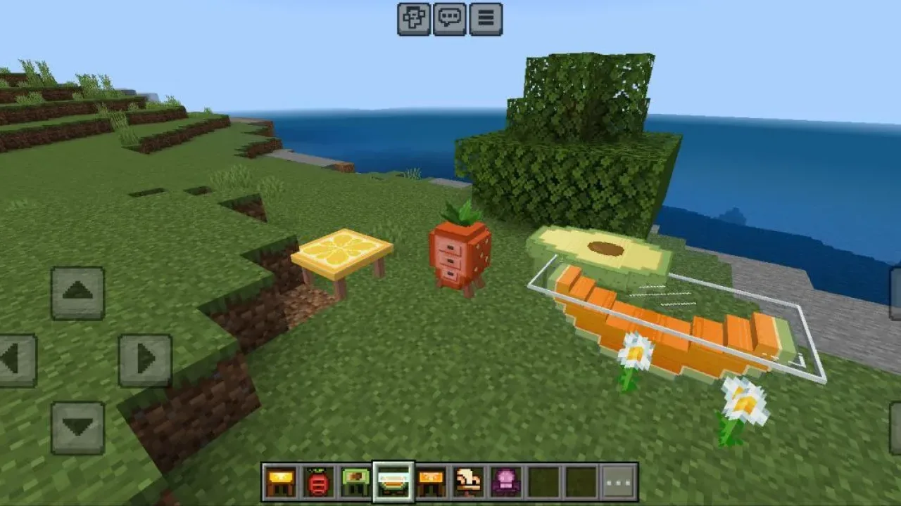 Frutas de móveis Mod para Minecraft PE