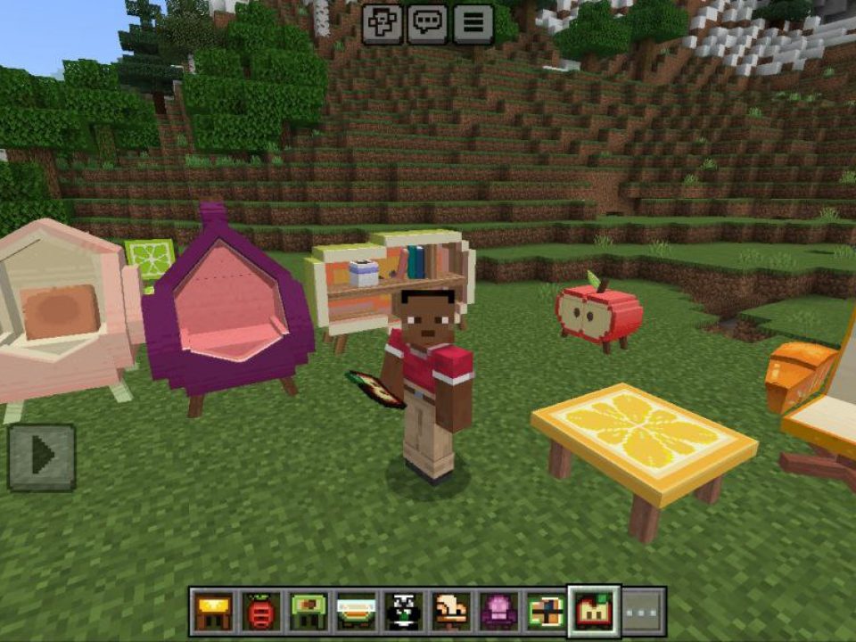 Móveis Mod para Minecraft Bedrock