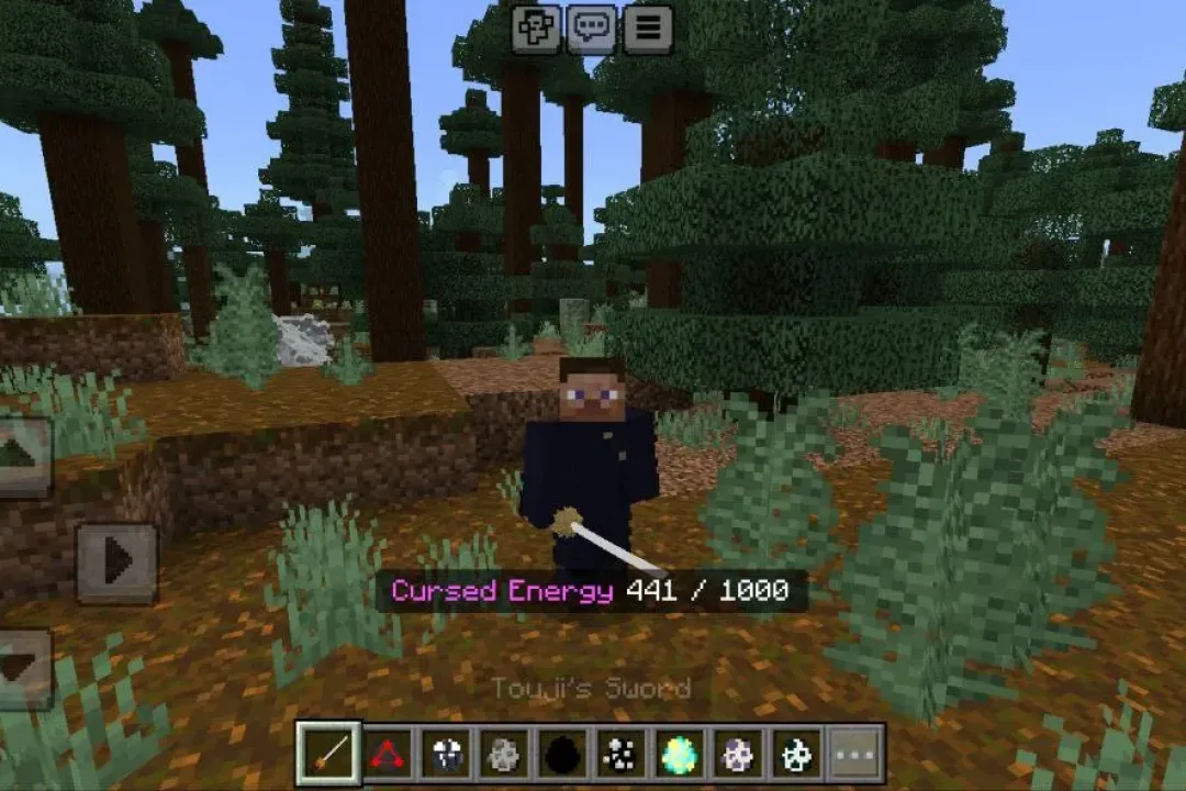 Jujutsu Kaisen Mod para Minecraft Bedrock