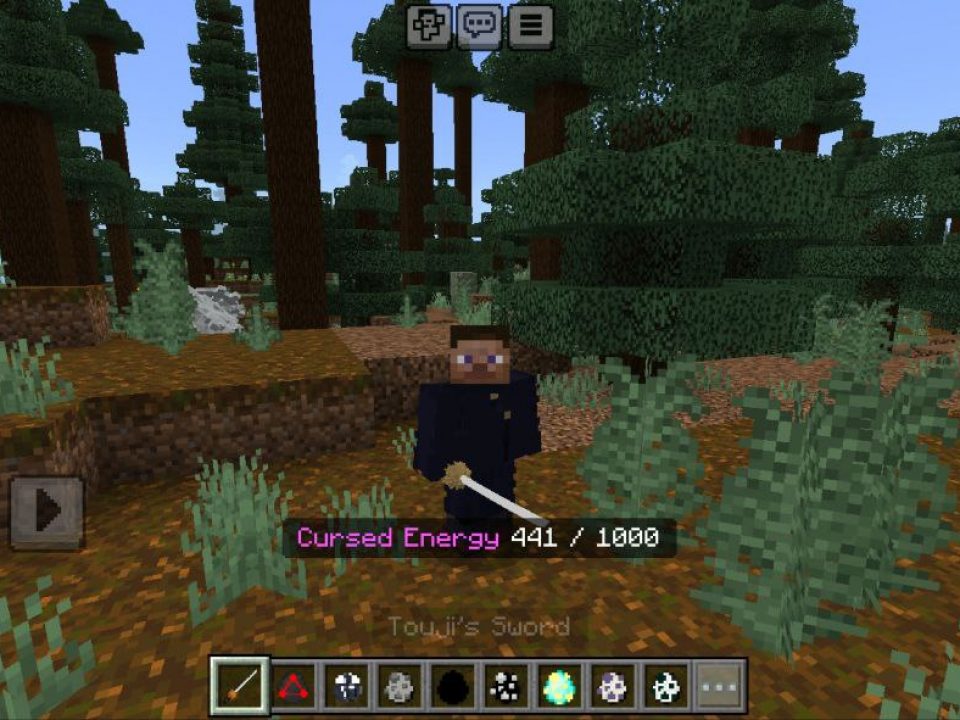 Jujutsu Kaisen Mod para Minecraft Bedrock