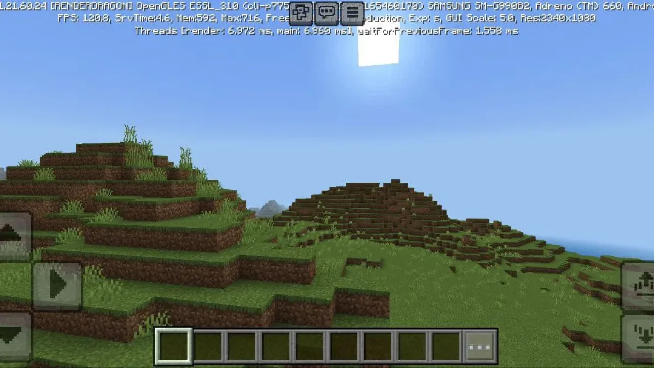 Look de Shaders para Minecraft 1.21