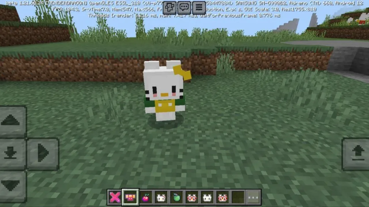 Mob do Kitty Mod para Minecraft PE