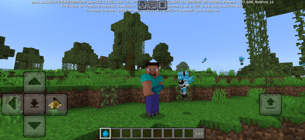 Novo visual do Hentai Texture Pack para Minecraft PE