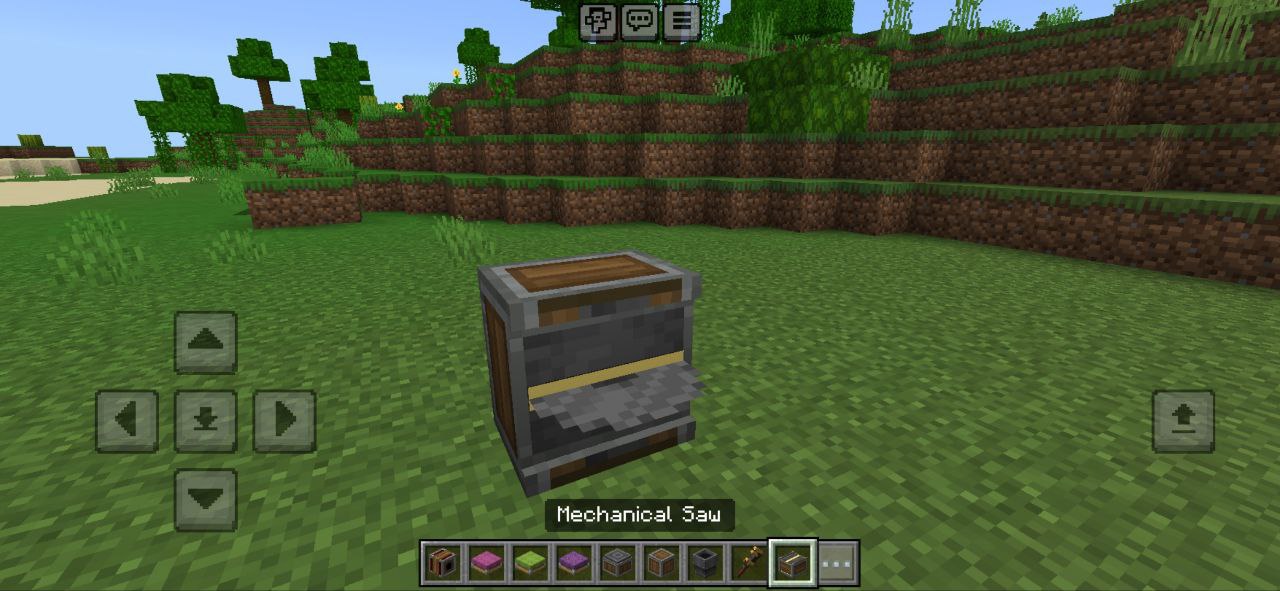 Serra de Criar Mod para Minecraft PE