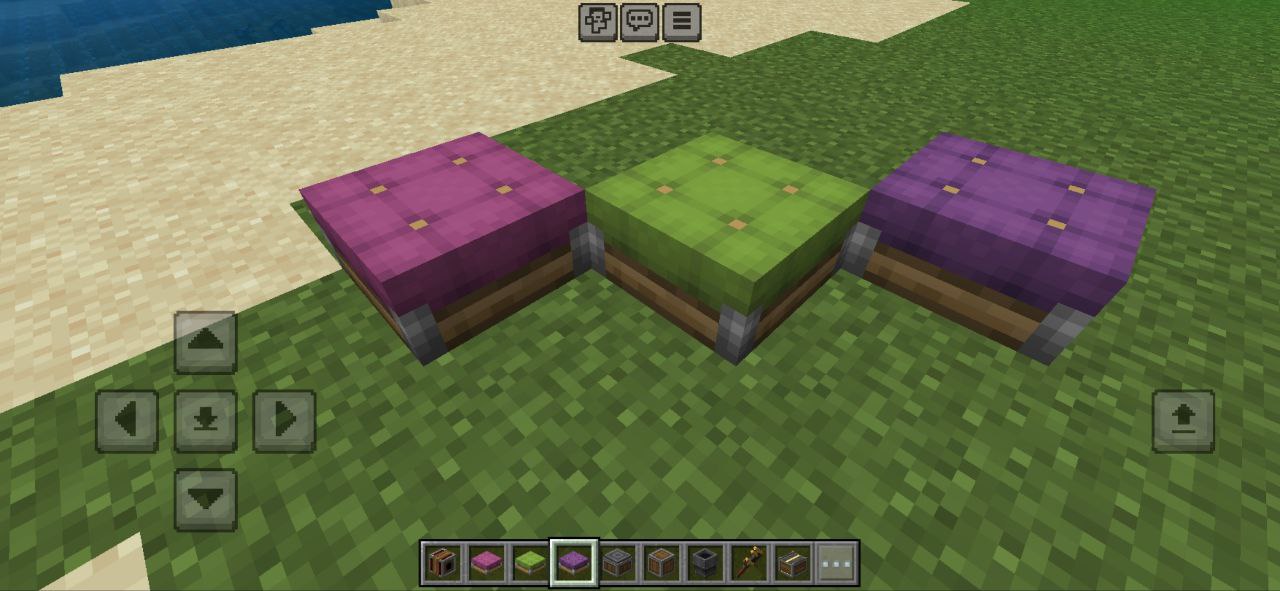 Assentos de Criar Mod para Minecraft PE