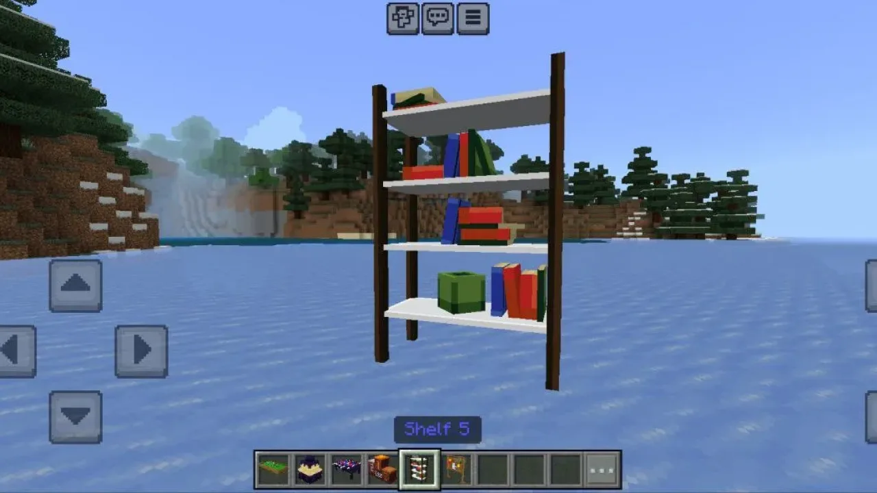 Prateleira de móveis Mod para Minecraft PE