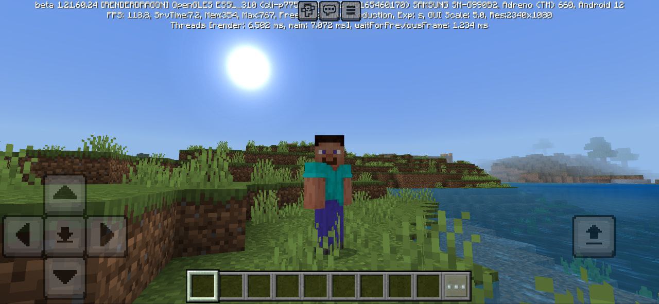 Sol de Shaders para Minecraft 1.21