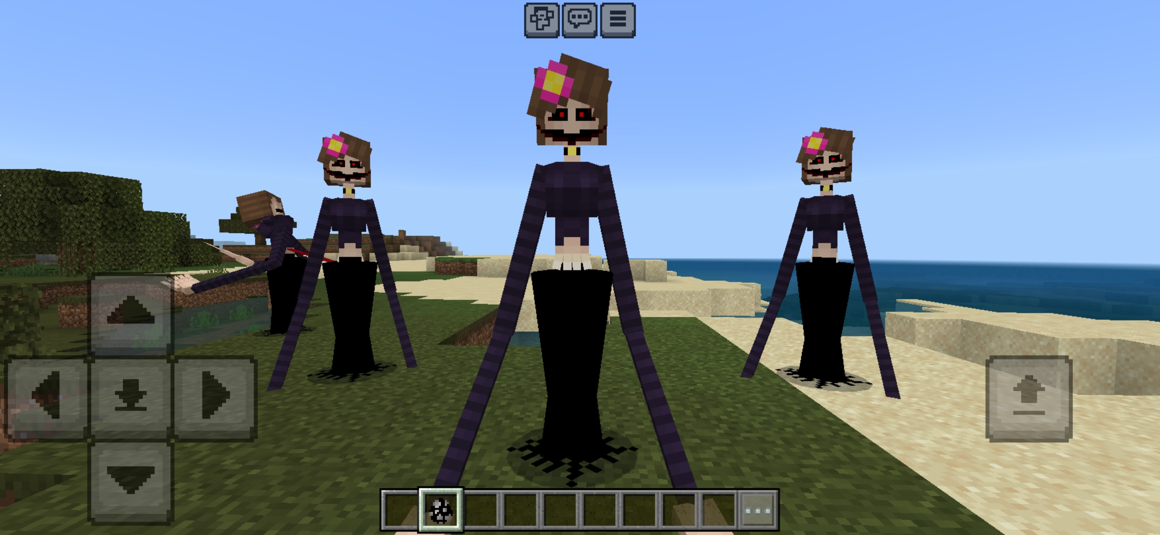 Mais monstros do Mod Jenny Dweller para Minecraft PE