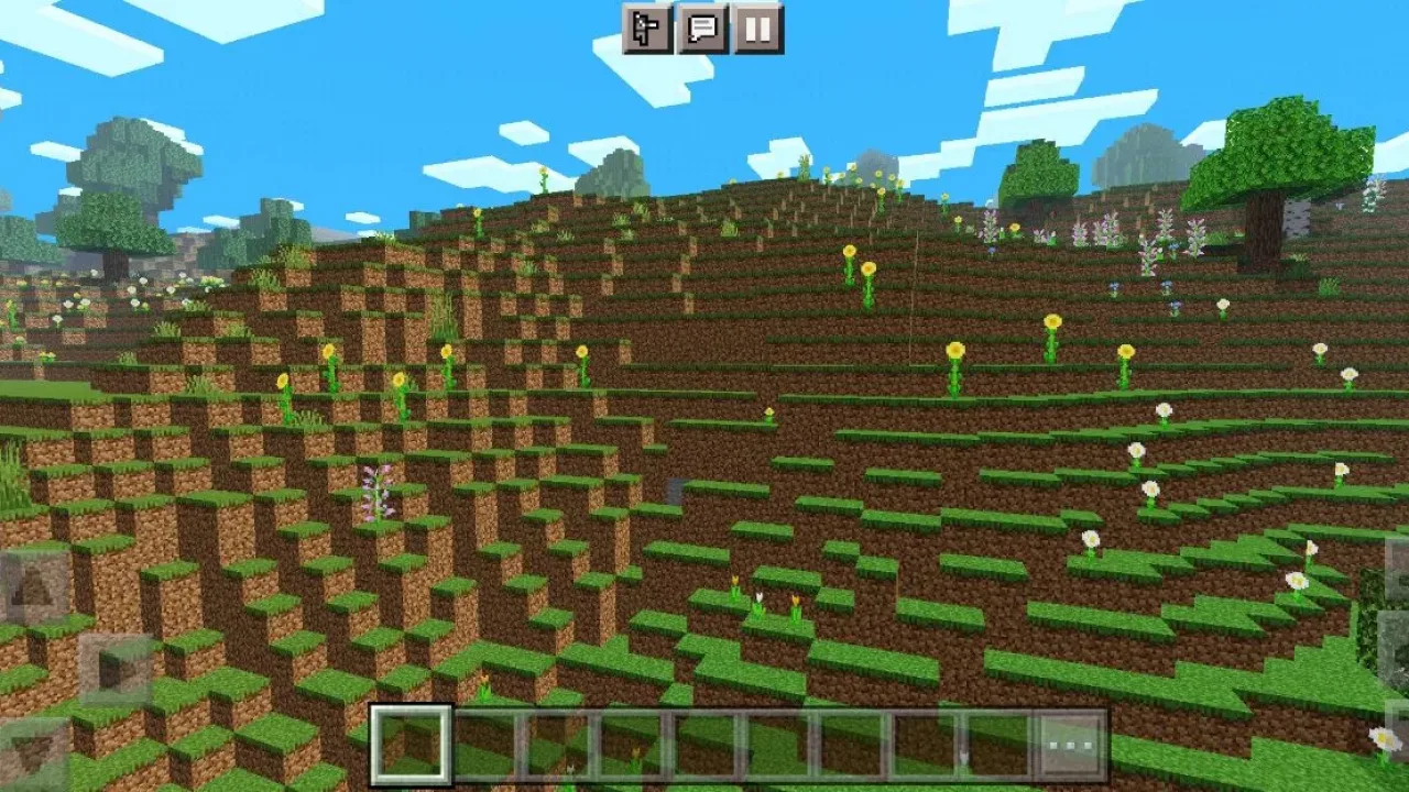 Natureza do Shader Ultra realista para Minecraft PE