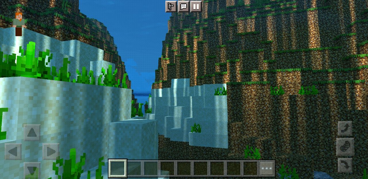 Underwater do Shader Ultra realista para Minecraft PE