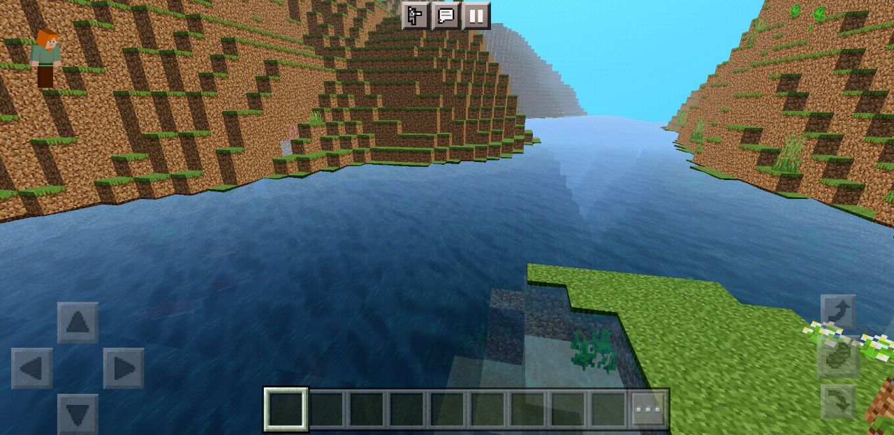 Água do Shader Ultra realista para Minecraft PE